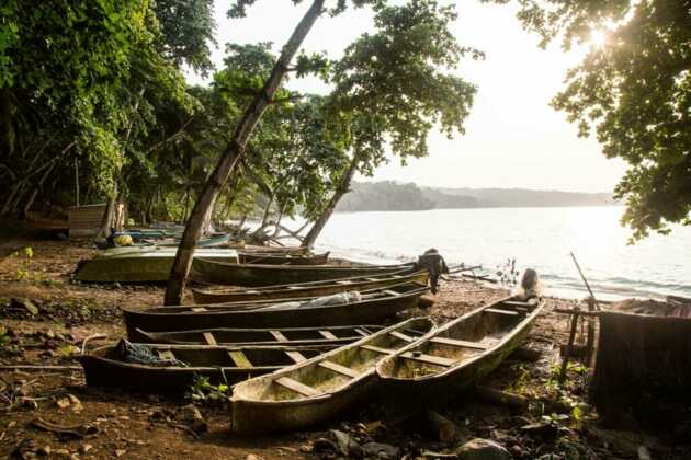 Fischeridylle im Urlaub auf Sao Tome und Principe