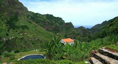 Cabo Verde nachhaltige Unterkünfte - Ecolodge Aldeia Manga Santo Antao