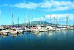 Azoren Rundreise auf eigene Faust: Hafen von Horta auf Faial