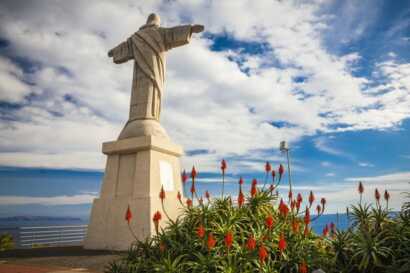 Cristo Rei auf der Ponta do Garajau