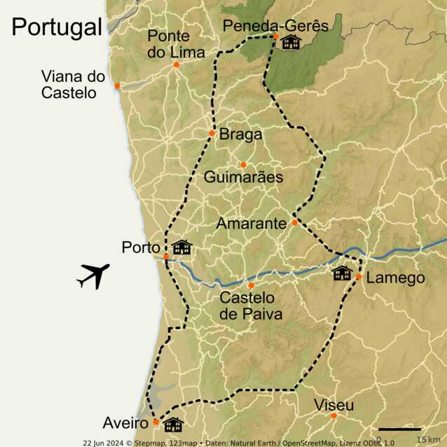 Stepmap-karte-den-norden-portugals-geniessen