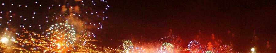 Feuerwerk bei der Madeira Silvesterreise