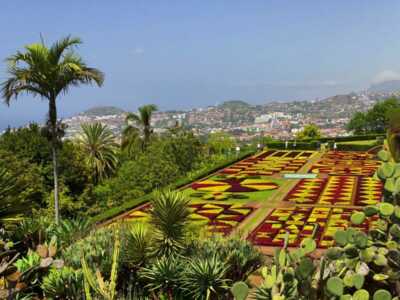 Mit der Funchal Seilbahn zum Botanischen Garten