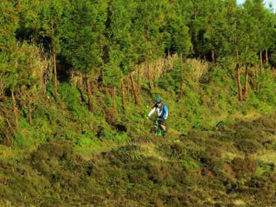 Mountainbike Tour Furnas auf Sao Miguel