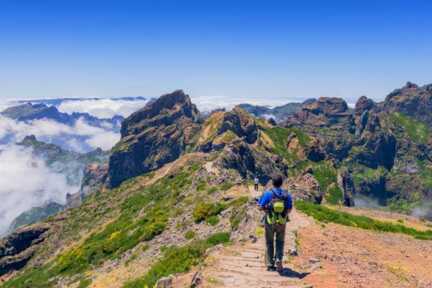 Wandern auf Madeira vom Pico do Arieiro zum Pico Ruivo