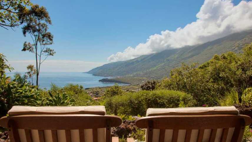 Refugio do Pico - Blick auf den Atlantik