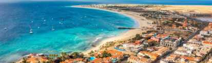 Urlaub am Strand von Santa Maria auf der Insel Sal