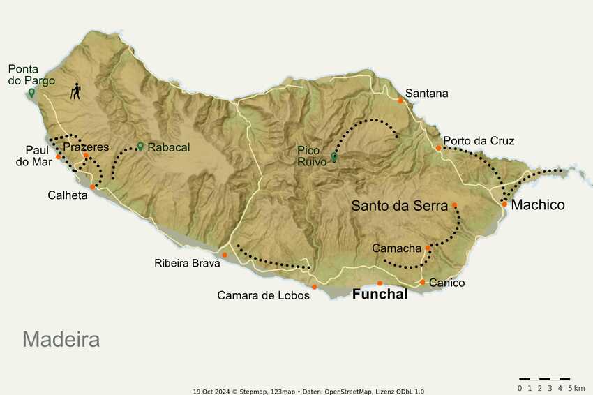 Stepmap-karte-15-tage-trekking-madeira