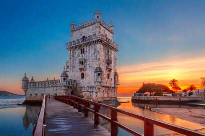 Torre de Belem - Wahrzeichen von Lissabon und fester Bestandteil der Lissabon-Madeira Rundreise