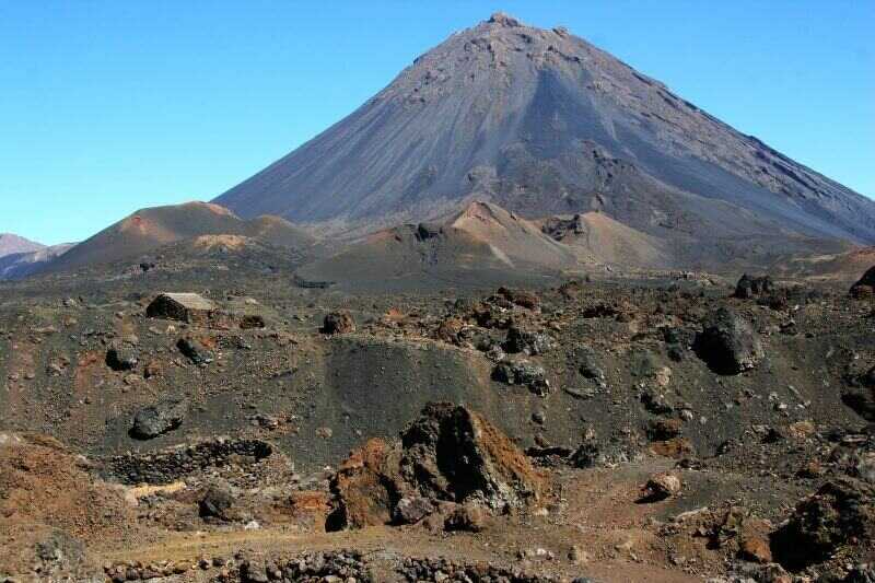 Der Vulkan Pico do Fogo