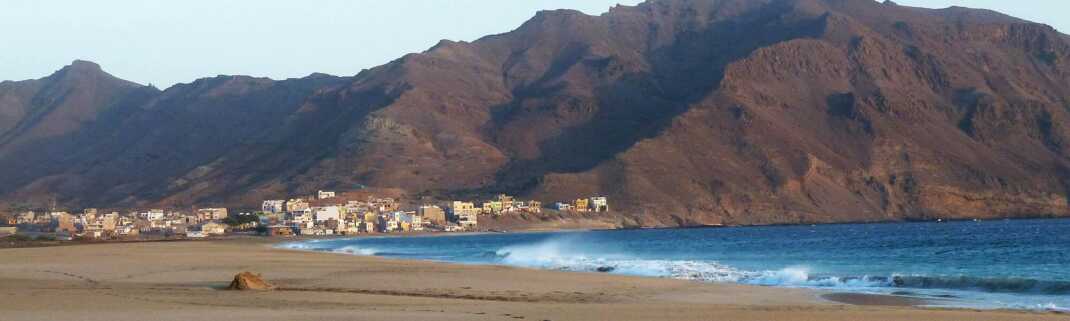 Kapverden Strand auf der Insel Sao Vicente