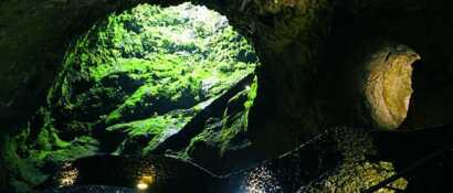 Die Vulkanhöhlen des Algar do Cavao auf Terceira