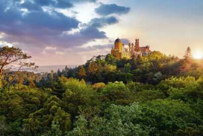 Palst auf den Hügeln von Sintra