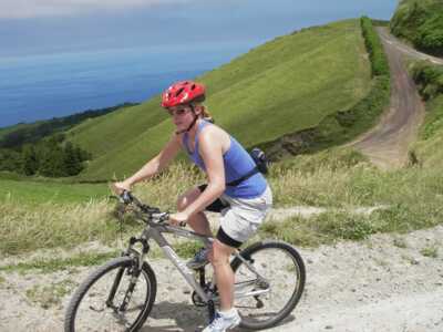 Mountainbike Tour Sete Cidades auf Sao Miguel