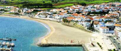 Praia da Vitoria-Ein schöner Strand in Terceira