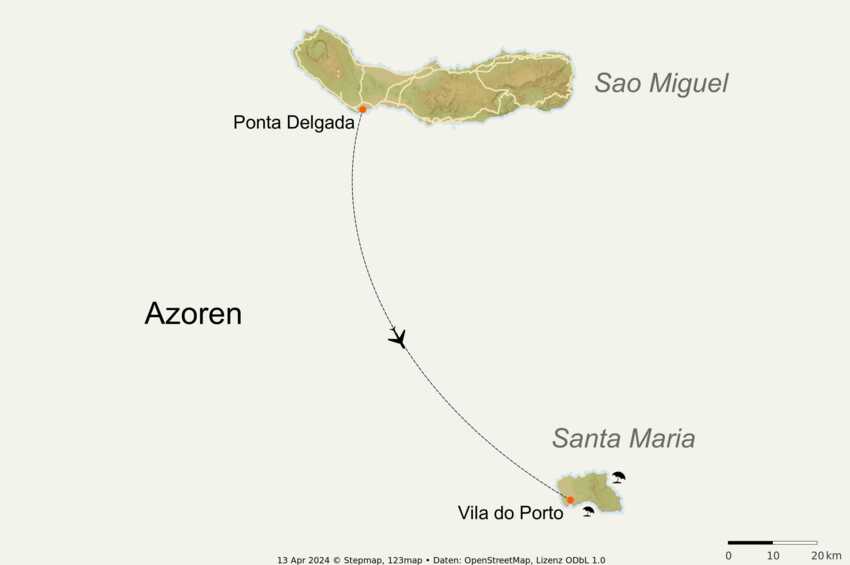 Karte-azoren-kueste-insel-wandern