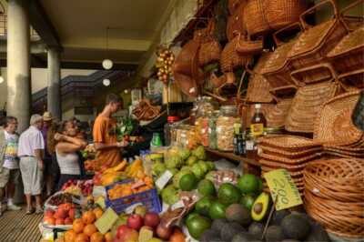 Der Bauernmarkt in Funchal auf Madeira