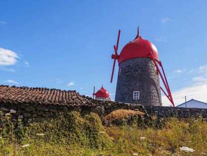 Windmuehle Graciosa neu