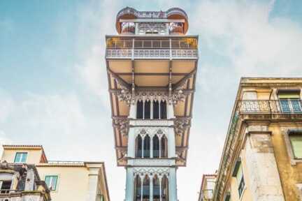 Portugal Urlaub in Lissabon: Der historische Aufzug von Lissabon