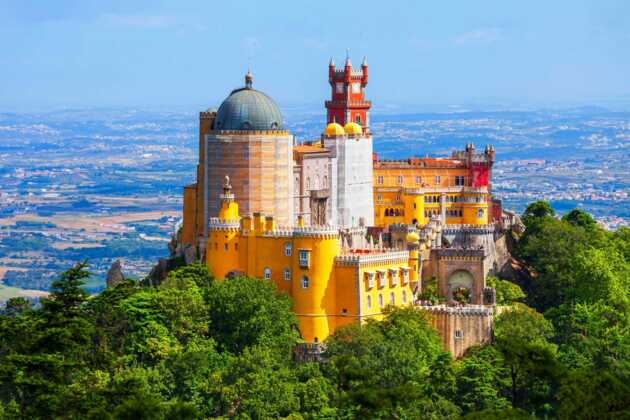 Ein Tagesausflug führt Sie bei einer Städtereise von Lissabon nach Sintra