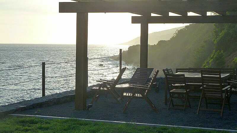 Abrigo-da-cascata Morgenstimmung Terrasse