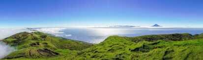 Wunderbare Azoren Inseln - Sao Jorge - die grüne Insel im Atlantik