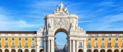 Portugal Urlaub in Lissabon: Baixa ist das historische Stadtzentrum
