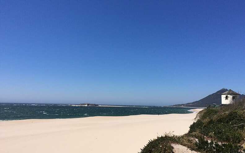 Strand bei Caminha - Praia de Moledo an der portugiesischen Costa Verde