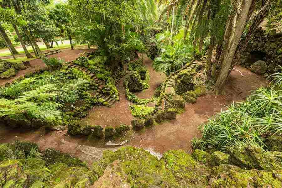 Lustwandeln im Terra Nostra Park und im Garten von Antonio Borges auf Sao Miguel