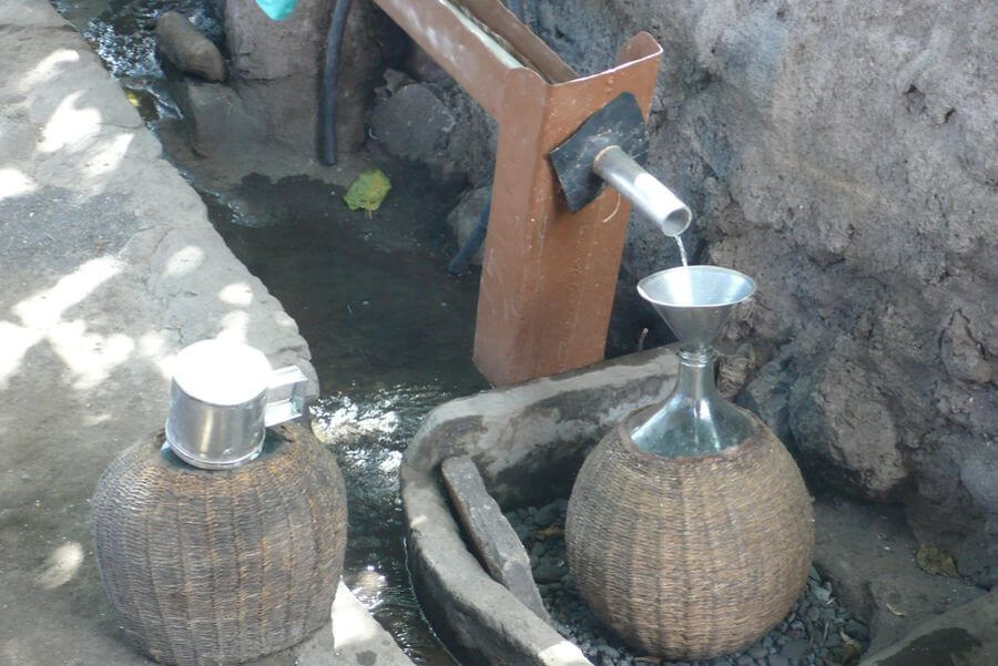 Grogue Destille auf den Kapverden