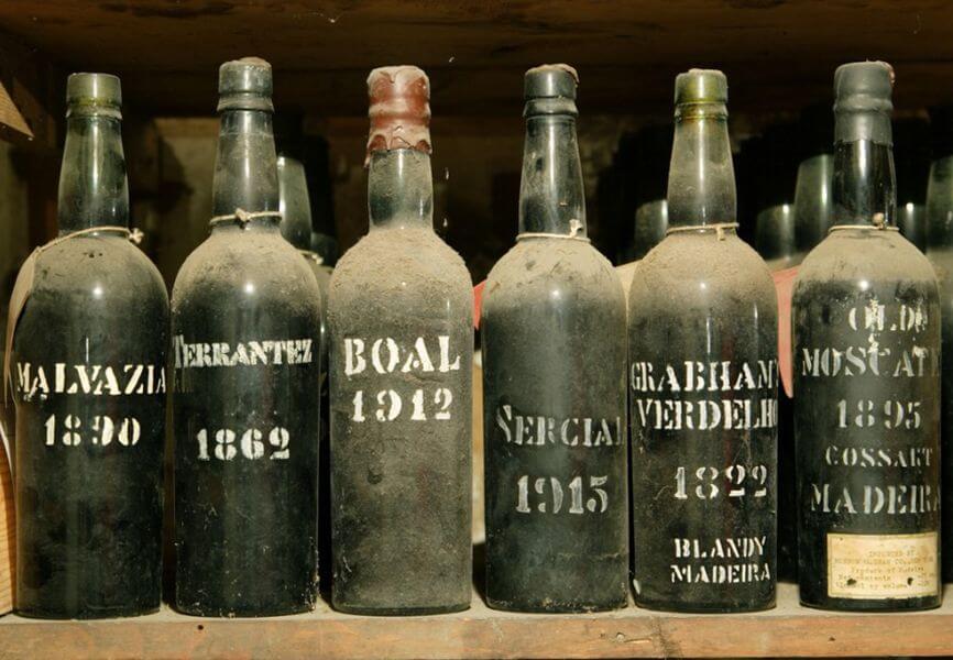 Lange gereifter Madeira-Wein