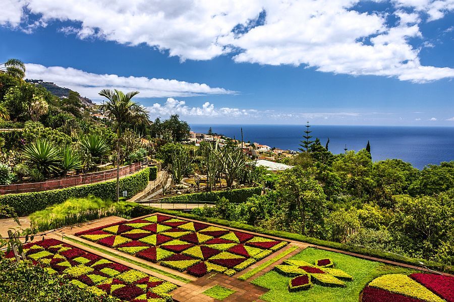 Botanischer Garten in Funchal auf Madeira