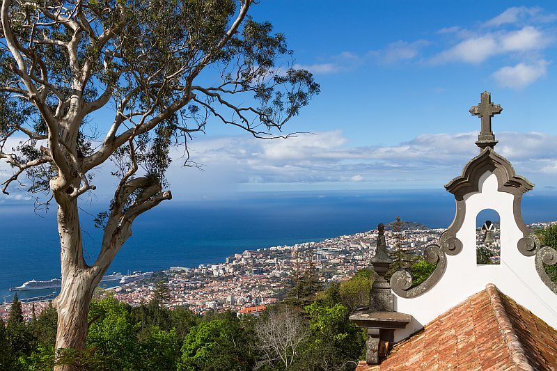 Die Wallfahrtskirche in Monte ist eine der Madeira Sehenswürdigkeiten