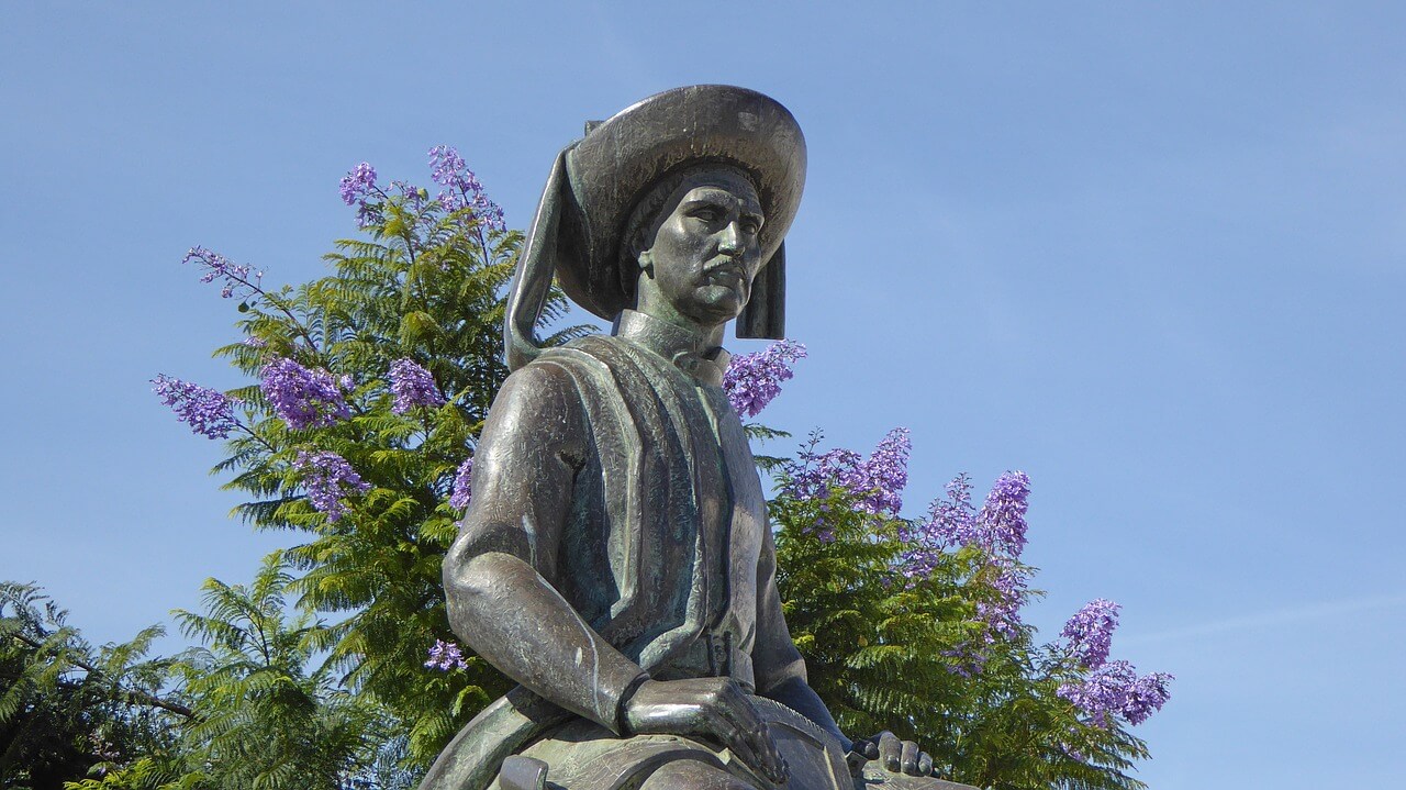 Heinrich der Seefahrer - Denkmal in Lagos, Portugal