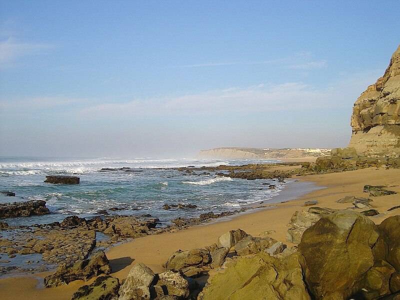 Praia Azul an der Costa Verde Portugals. Vitor Oliveira from Torres Vedras, PORTUGAL - Praia Azul - Portugal